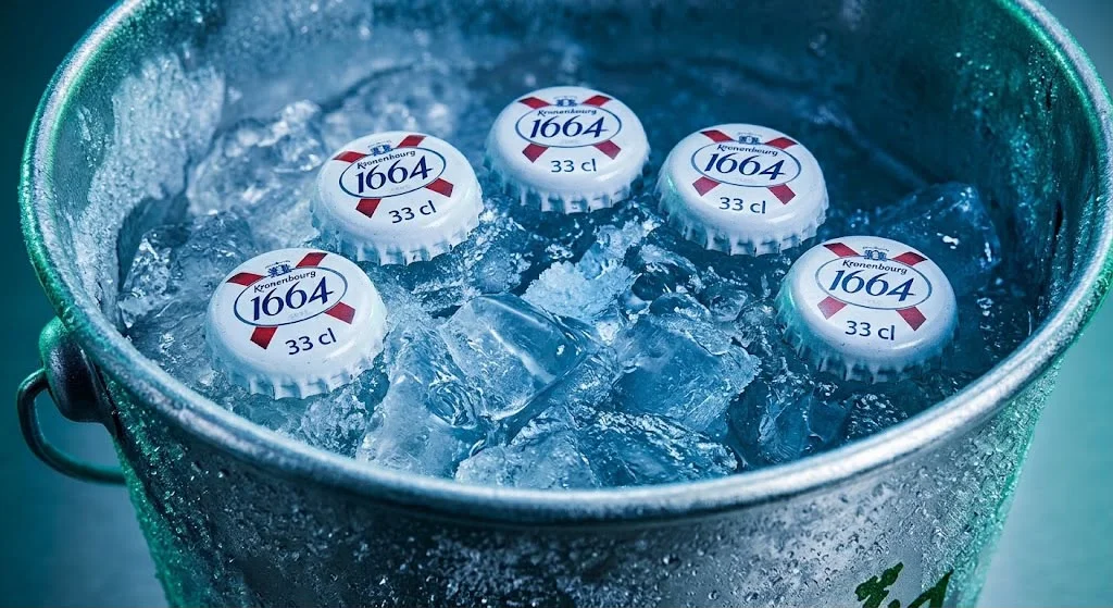 5-pack Blanc bucket, 33 cl
