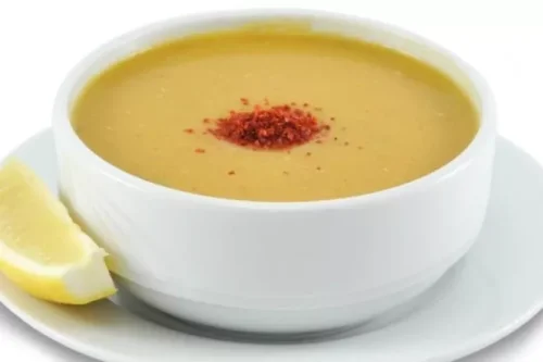 Strained Lentil Soup