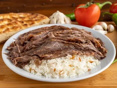 Beef Döner on Rice