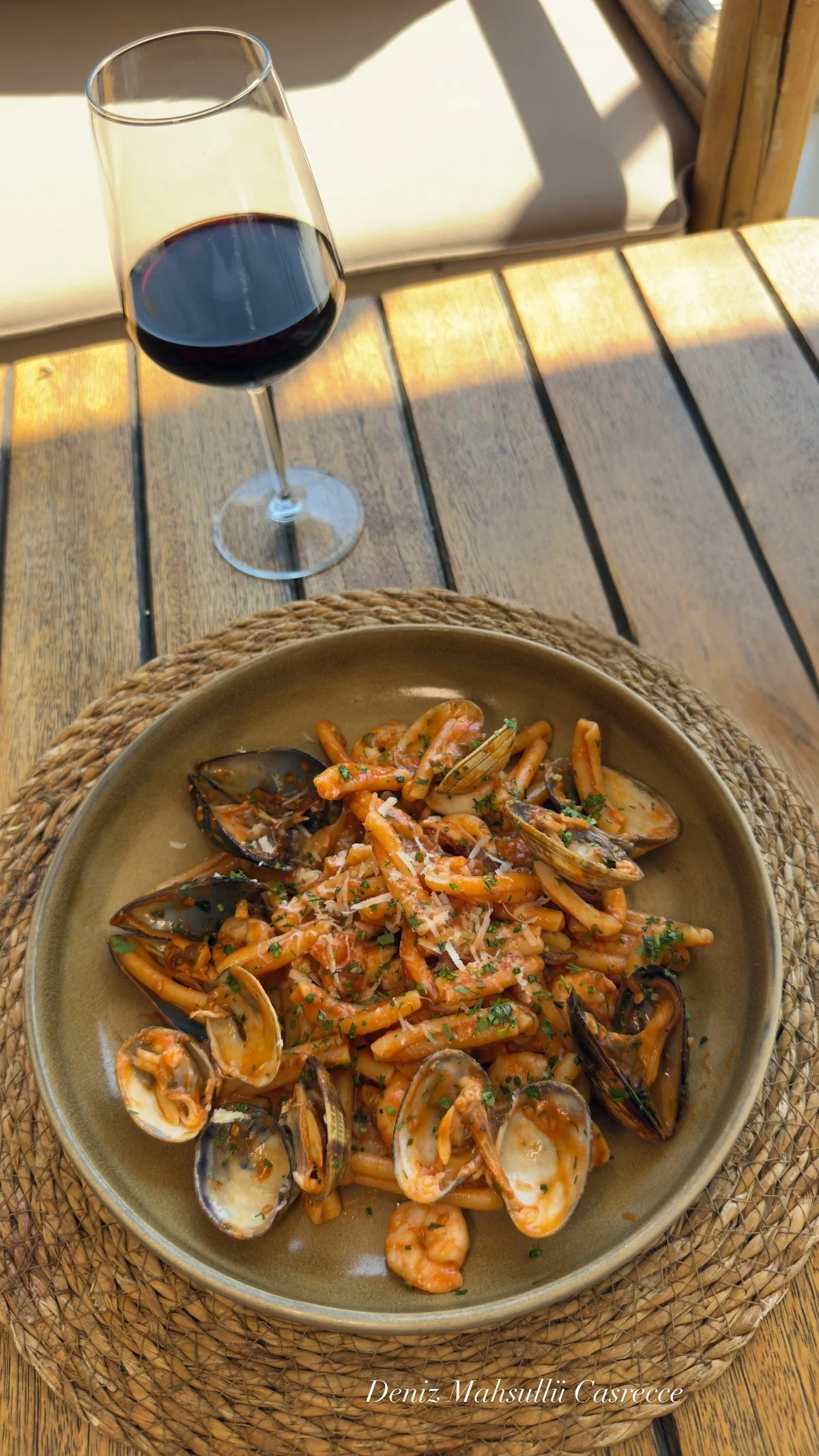 Seafood Casarecce