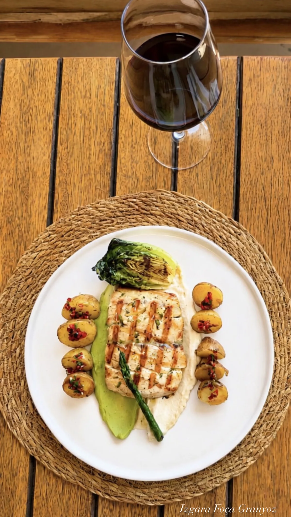 Grilled Meagre