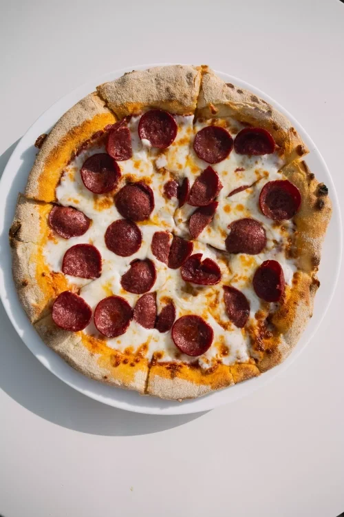Pepperoni pizza