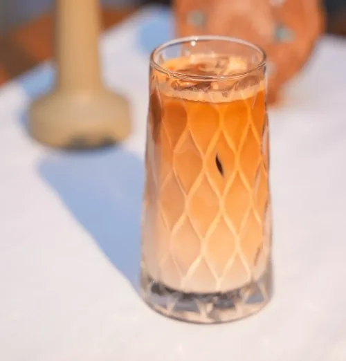 Iced flat white