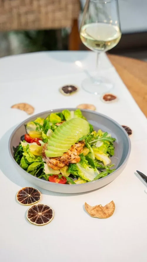 Fresh Herb and Grilled Chicken Salad
