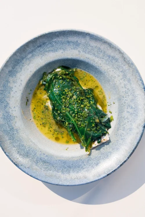 Herb-Rich Sea Bass
