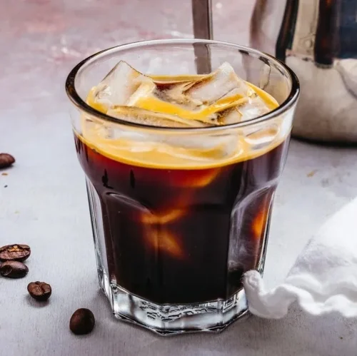 Iced coffee