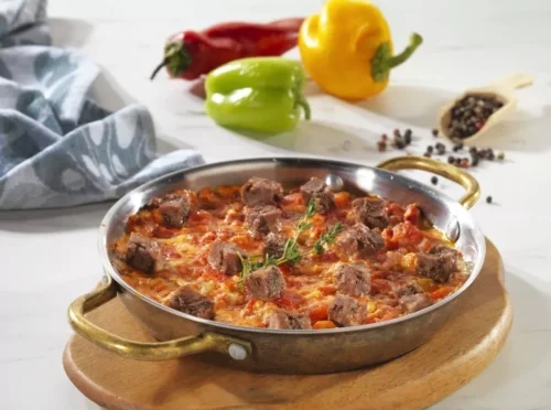 Menemen with Kavurma