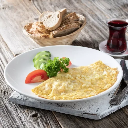 Kashar Cheese Omelet