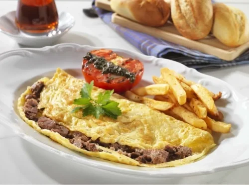 Kavurma Omelet