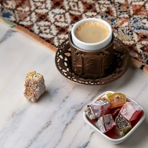 Turkish Coffee with Milk