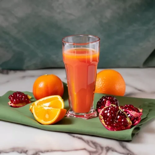 Orange and Pomegranate Juice