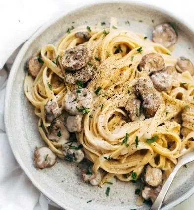 Fettucine with Meat