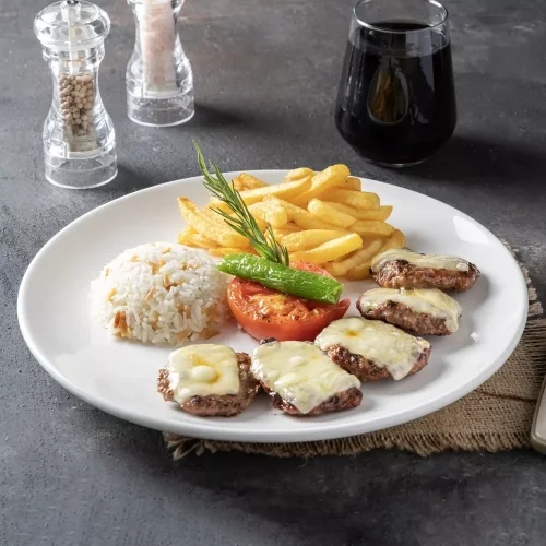 Meatballs with Kaşar Cheese