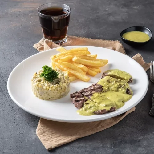 Beef Tenderloin with Café de Paris Sauce