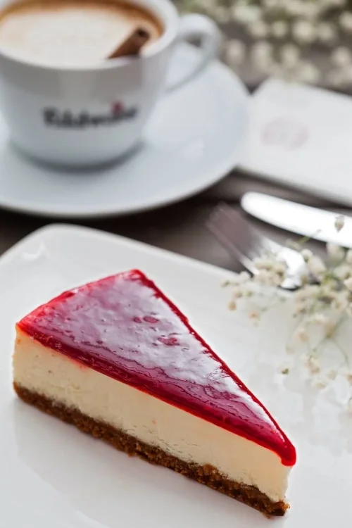 Raspberry cheesecake
