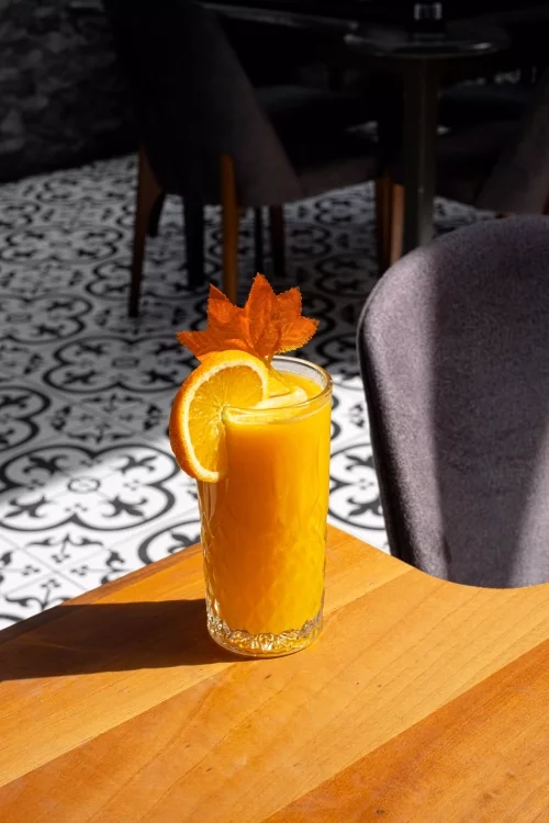 Freshly squeezed orange juice