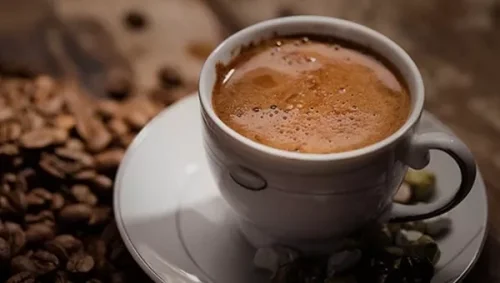 Mastic Turkish coffee
