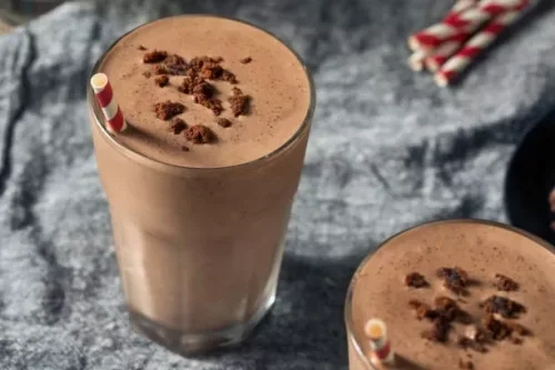 Chocolate milkshake
