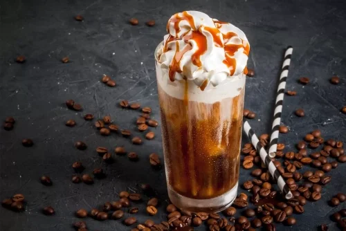 Caramel milkshake