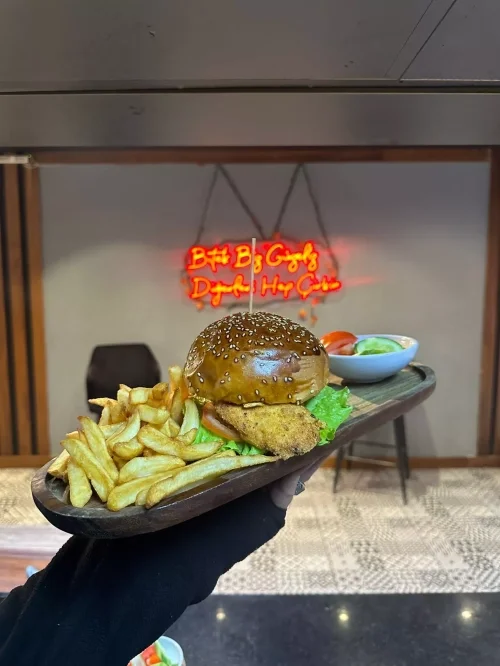 Chicken burger