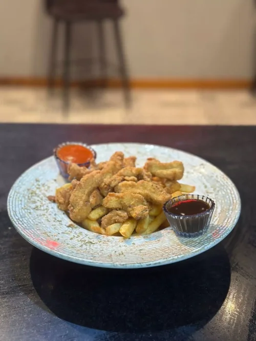 Crispy Chicken Pieces (Cajun-Spiced)