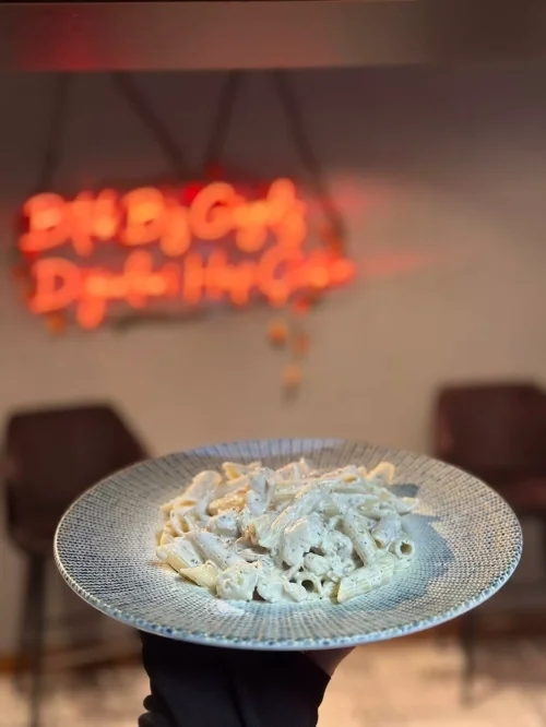Chicken Penne Alfredo
