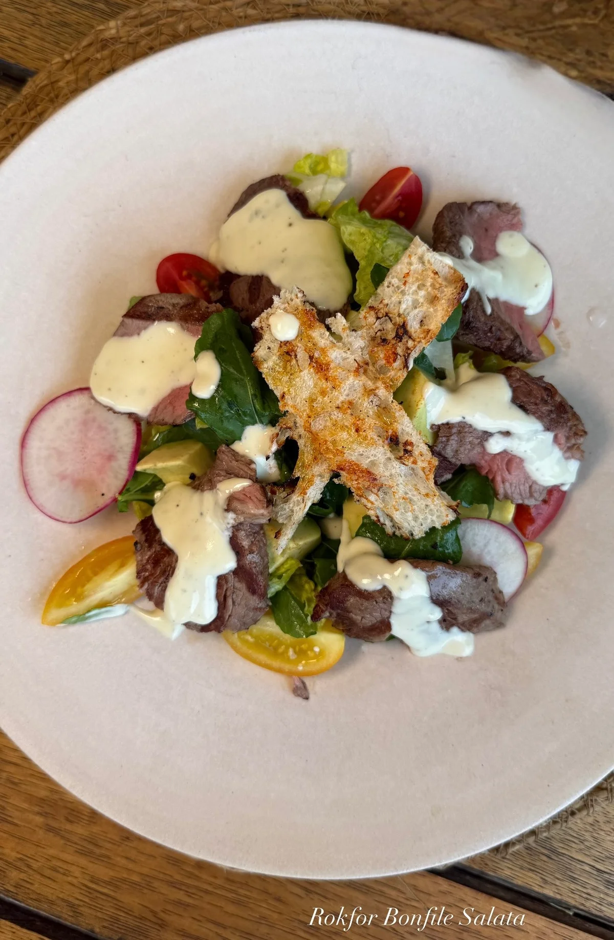 Roquefort Tenderloin Salad