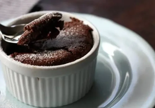 Chocolate soufflé