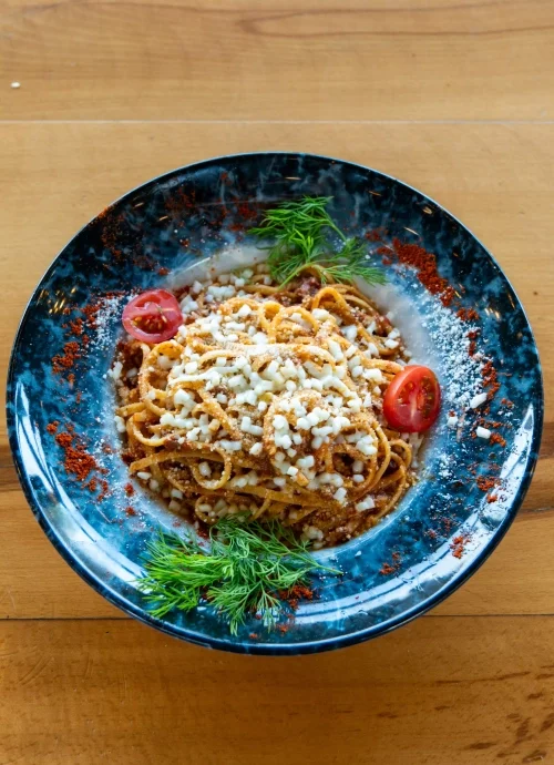 Neapolitan spaghetti